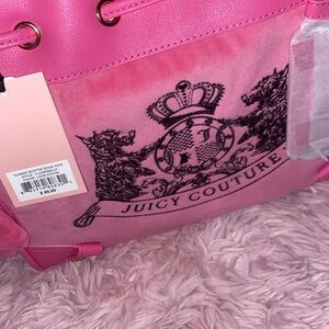 Juicy Couture Hot Pink Classic Scottie Daydreamer Bag